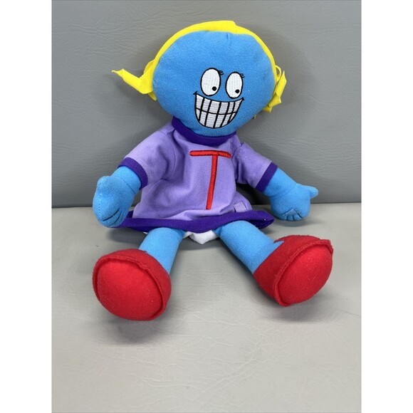 The Letter People Ms T Tall Teeth T Puppet Alphabet Plush Abrams - Picture 11 of 12